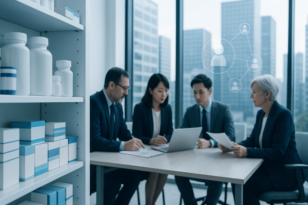 医薬品卸業界での企業売却にかかる税金とは?