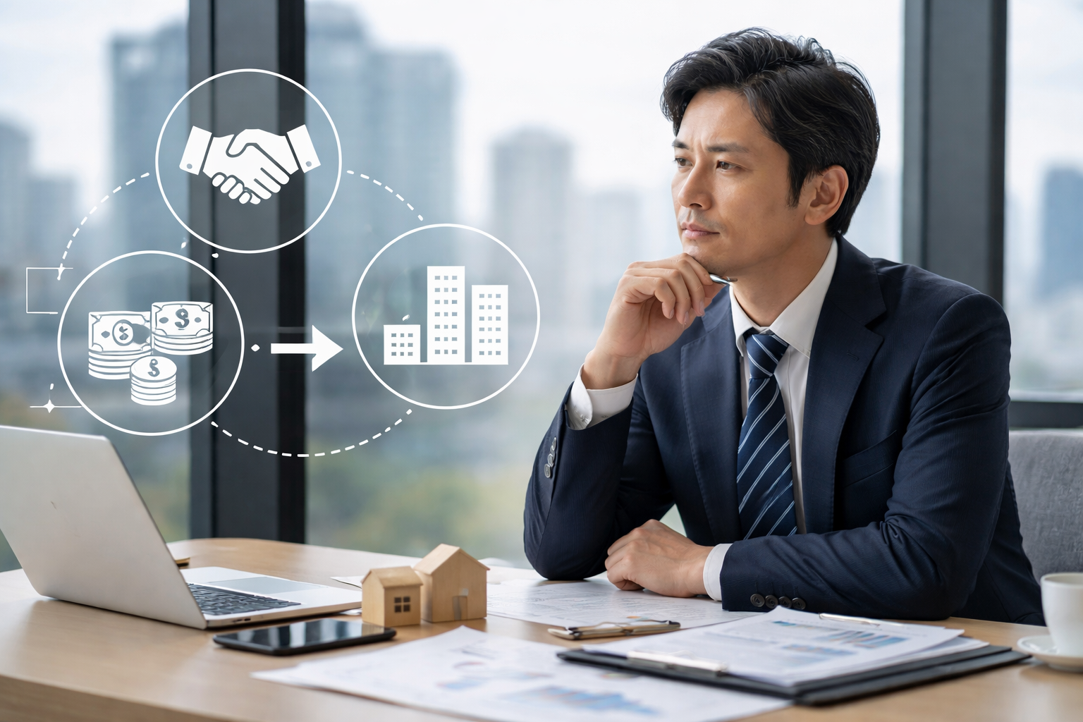 会社分割と事業譲渡の違い！メリットやデメリット、選択のポイントも解説